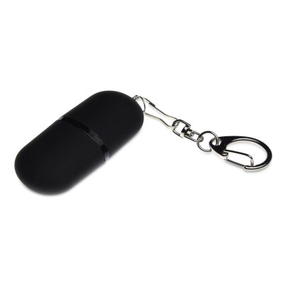 Флешка Goutte Soft-touch на 512 Мбайт, черный