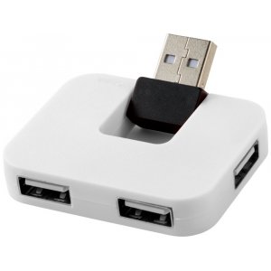 USB Hub Gaia на 4 порта, белый