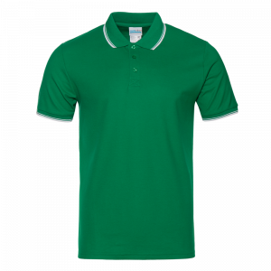 Рубашка поло мужская 04T_Зелёный