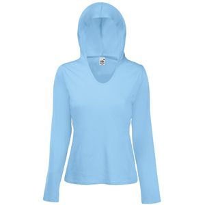 Футболка женская LADY FIT LIGHTWEIGHT HOODED T 135