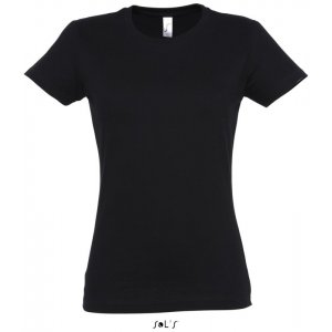 Фуфайка (футболка) IMPERIAL женская,Глубокий черный L