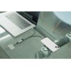 Ремешок-держатель для телефона с зарядным кабелем USB-C - USB-C Lany Wristband Charge Eco, серый