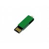 USB 2.0- флешка мини на 16 Гб с мини чипом в цветном корпусе, зеленый