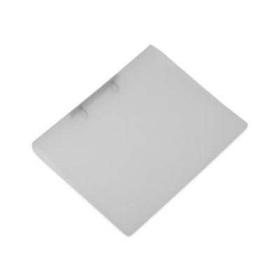 Папка пластиковая с 2 кольцами, прозрачный