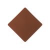 ПАТЧ РОМБ nubuk (коричневый ) 7,6 х 7,6 см