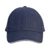 Бейсболка Cancun, темно-синий/белый
