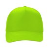Бейсболка Poly 5-ти панельная 120 гр, зеленое яблоко