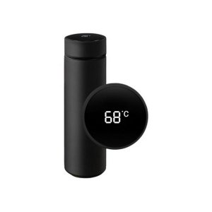 Термос с индикатором температуры LEMARK (Чёрный)