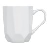 Кружка с гранями Amery, 310мл, белый глянцевый