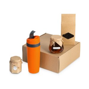 Подарочный набор Tea Cup Superior Honey 2.0, оранжевый Подарочный набор Tea Cup Superior Honey 2.0, оранжевый