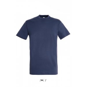 Фуфайка (футболка) REGENT мужская,Синий джинc XS