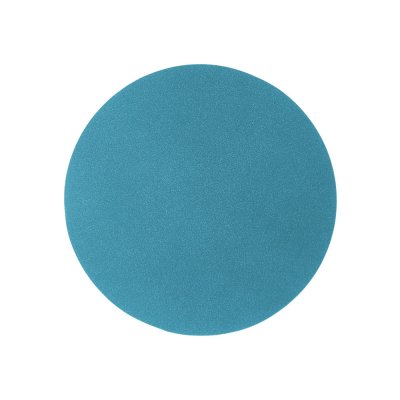 ПАТЧ КРУГ nubuk (голубой) 6,0 х 6,0 см