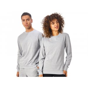 Свитшот Warsaw 220гр, унисекс, серый меланж Свитшот Warsaw 220гр, унисекс, серый меланж