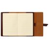 Бизнес-блокнот А5 с клапаном Fabrizio, 80 листов, коричневый