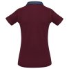 Рубашка поло женская DNM Forward бордовая