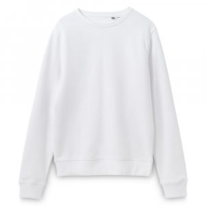 Свитшот унисекс BNC Inspire (Organic), белый Свитшот унисекс BNC Inspire (Organic), белый